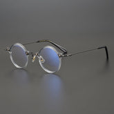 Ben Retro Round Acetate Optical Glasses Frame Round Frames Southood Gray